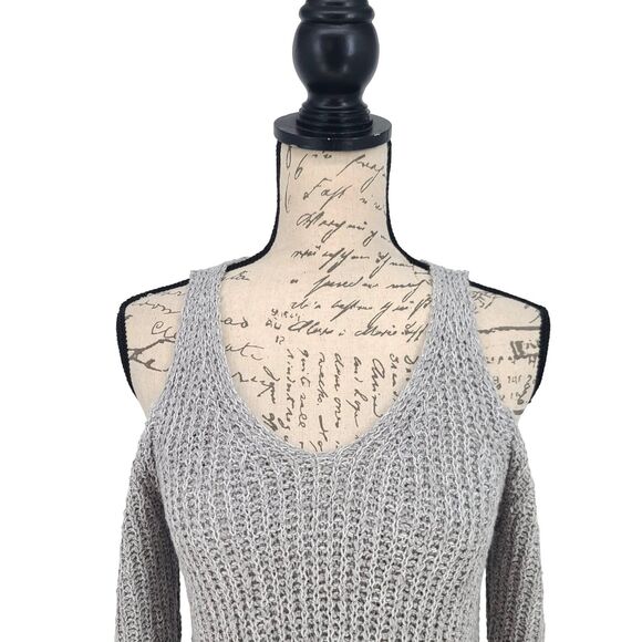 Loveriche Cold Shoulder Knit Sweater Dress Small - Picture 5 of 7